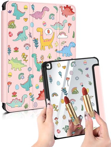 Buleens Schutzhülle für iPad 9. / 8. / 7. Generation (10,2 Zoll) – Hülle für iPad 9. Generation mit Stifthalter, niedlich, ästhetisch, automatische Wake/Sleep-Funktion, dreifach faltbar, Funda Para,