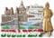 Budapest Hungary Tourist Souvenir 3D Fridge Magnets Home Kitchen Refrigerator Decoration Magnet Keepsake Craft