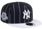 New Era NY New York Yankees 59FIFTY Throwback 1903 Side Patch Fitted Cap Hat, Marineblau, 57 EU
