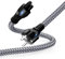 Netzkabel Stromkabel 1m 3-polig Kleeblatt Micky Maus Laptop Kabel Mit VDE Zertifiziert Nylon-Geflecht Universale Netzteil-Kabel für Dell HP Lenovo Asus Acer Laptop Ladegerät TV Drucker Projektor