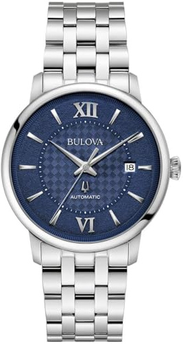 Bulova Herren Analog Automatik Armbanduhr Hudson