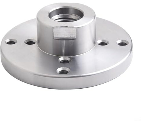 Piastra frontale per tornio 18TPI filettatrici flangia in acciaio per una maggiore precisione di lavorazione del legno (4)