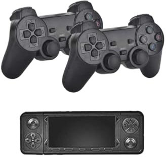 IVLAZLRG 2025 X9PRO Game Stick 4K TV La Console de Jeu vidéo Prend en Charge Les Jeux 3D pour Plusieurs systèmes Comprend 44 simulateurs et 42000 Jeux Classiques(64G-37k)