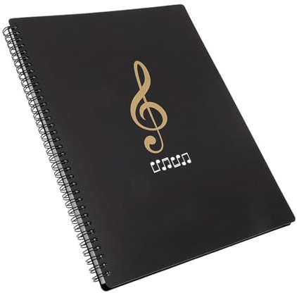 MUELODSIC Music File Folder Multi Layer Side Score Organizer Portable Document Holder for Piano Music and Paper Storage