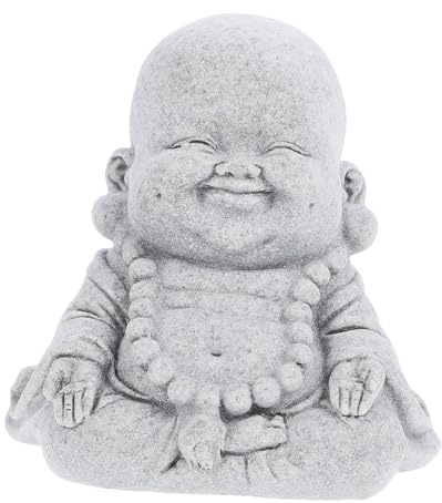 Supvox Sandstein Buddha Statue Für Aquarium Dekoration Mini Buddha Figur Gartendekor Ornament