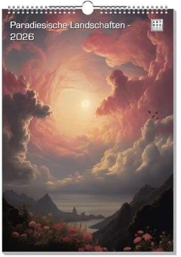 artboxONE Kalender 2026 Paradiesische Landschaften Wandkalender A3 2026 Natur