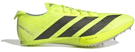 adidas Mens Adizro PRM Str Track Running Shoes Lucid Lemon/Black 7 UK