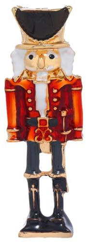 Healeved Broche Casse-noisette Épingle Soldat Décorative Alliage Zinc Accessoire Vêtements