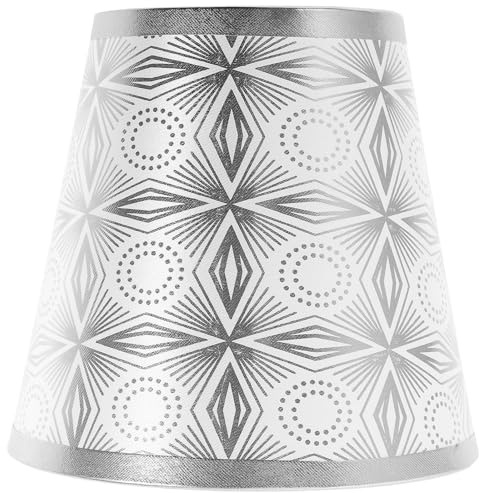 Beavorty Lampenschirm Retro Stoff Vintage Klein für Schlafzimmer Wohnzimmer Wandleuchte Vielseitig