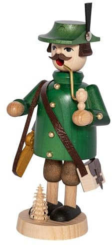 Räuchermann Erzgebirge Richard Glässer Seiffen Rauchmann Förster, 26505