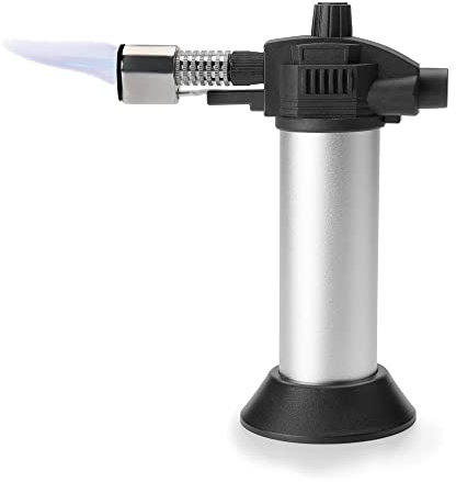 LACOR 68969 - Pistola Gas repostería Acero, Color Gris