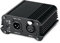 Pronomic PP-10 Phantomspeiseadapter (für 1 Kondensatormikrofon, platzsparend, robust, inkl. Netzteil) schwarz