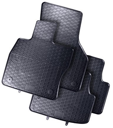 Gummimatten Kompatibel mit SuperB III (3V) ab 2015 Premium Fußmatten Allwetter Gummi Schwarz 4-teilig