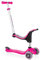 Globber - GO•UP SPORTY - Trottinette évolutive à 3 roues avec siège pour les enfants âgés de 15m+ à 7 ans + , Rose Intense