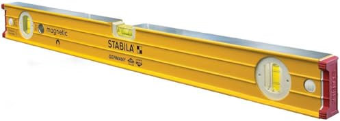 Stabila 38632 – 81,3 cm Bauerniveau, magnetisch, hochfester Rahmen, Genauigkeit zertifiziert, professionelles Niveau.