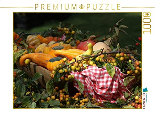 CALVENDO Puzzle Herbstliches Stillleben | 1000 Teile Lege-Größe 64 x 48 cm Foto-Puzzle für glückliche Stunden