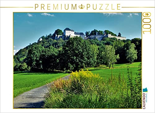 CALVENDO Puzzle Festung Königstein | 1000 Teile Lege-Größe 64 x 48 cm Foto-Puzzle für glückliche Stunden