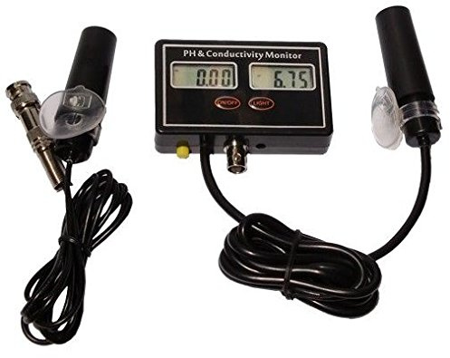 2-IN-1 Multimeter Messgerät Tester Prüfer (PH & EC) Leitwert Leitfähigkeit Gartenbau Landwirtschaft Hydrokultur TDS P31