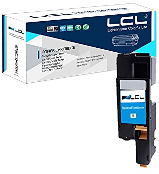 LCL Kompatibel Tonerkartusche Phaser 6020 106R02756 (1 Cyan) Kompatibel für Xerox Phaser 6022 6020 WorkCentre 6027 6025 Series Printers