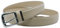 YEHMAN Klassischer 3 cm breiter Gürtel aus Rindspaltleder, verstellbar, silberfarbene Dornschließe 120 cm, beige, 120 cm