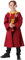 RUBIE'S Harry Potter Officiel Kit de Quidditch Gryffondor,Déguisement Enfant, Taille XXL - 11-13 ans - Pour Halloween, Carnaval - Idée Cadeau de Noël