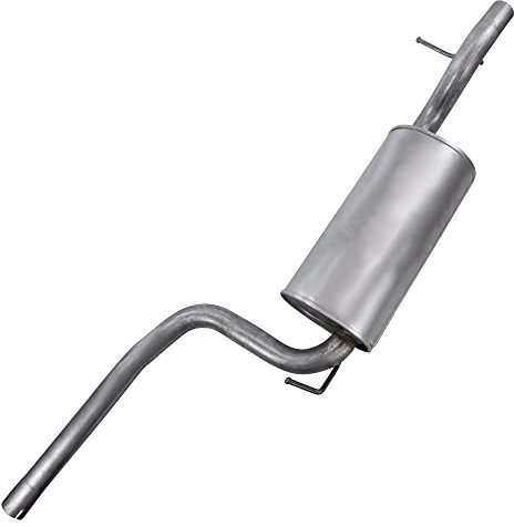 BESTPRICE 1x Mittelschalldämpfer Kompatibel mit FORD FOCUS Mk1 (DAW, DBW), FOCUS Mk1 Kasten(DNW), FOCUS Mk1 Stufenheck (DFW), FOCUS Mk1 Turnier (DNW)