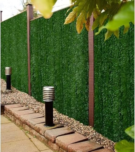 Best Artificial Conifer Screening Roll Privacy Hedging Wall Landscaping Garden Fence **UV Fade Protected** (3m x 1.5m)