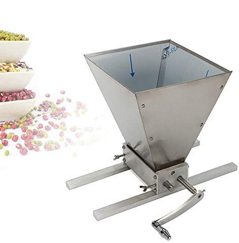 Getreidemühlen, WUPYI2018 Handmühle Getreidemühle Malzmühle Heimbrauer Schrotmühle Crusher+Aluminiumstange