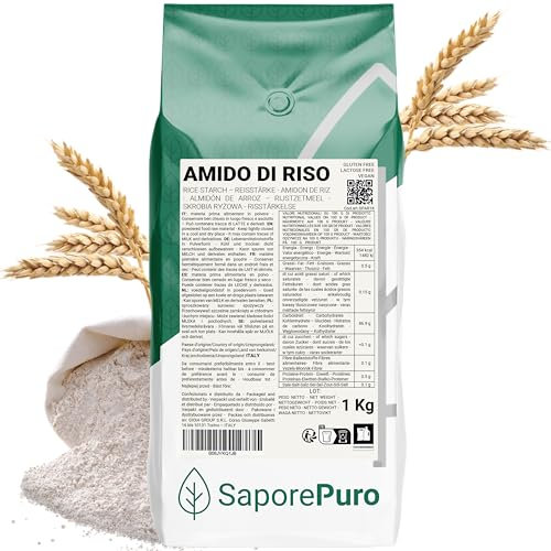 Saporepuro ALMIDÓN DE ARROZ 1 kg - Gluten free