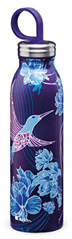 Aladdin Chilled Style Thermavac Trinkflasche Edelstahl 0.55L Riverside Indigo – Thermosflasche Hält 9 Stunden Kalt - Doppelwandige Vakuumisolierung - Wasserflasche BPA-Frei - Spülmaschinenfest