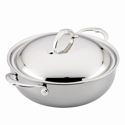 Hestan - NanoBond Collection - Stainless Steel Dutch Oven, Induction Cooktop Compatible, 5 Quart