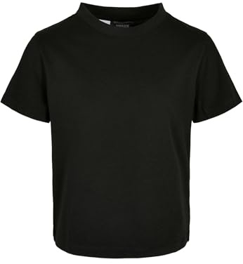 Urban Classics Damen Girls Basic Box Tee Black, 122/128