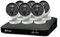 Swann Master-Series NVR Security System with 2TB HDD, 4K HD, 6 Camera 8 Channel, Wired CCTV Outdoor Indoor, PoE, Spotlights, Flashing Lights, Colour Night Vision, Heat Motion Detection, 879906
