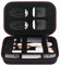 Elonbo Elektronikzubehör Organizer, Reise Zubehör Organizer Tasche, Tragbare Elektronische Kabeltasche für Ladegeräte,Festplatten, Zubehör,Kabel,USB Stick,SD Karten,USB-HUB,Kameraequipment, schwarz
