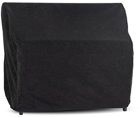 Alpenklang Cover für 120 Bass-Akkordeon Schwarz - Schutzhülle für Akkordeon - Passend für Akkordeons mit 120 Bässen - Abmessungen (BxTxH): ca. 52 x 24 x 40 cm - aus Velours - Schwarz