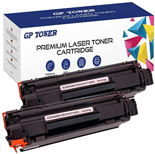2X Toner XL Kompatibel mit HP CB435A CB436A CE285A für HP LaserJet M: M1120a MFP, M1120h MFP LaserJet P:P1503, P1503n, P1504, P1504n LaserJet Pro M: M1100 Series, M1130 Series, M1132 MFP (2xSchwarz)