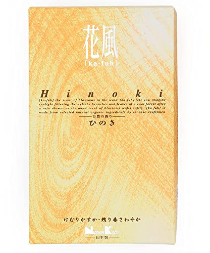 Nippon Kodo Ka-fuh Hinoki Japanese Cypress Incense - 430 Sticks in Box