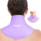 NEWGO DE Nacken Kühlpads, Eisbeutel für Nackenschmerzen Relief für Verletzungen, Schwellungen, Verstauchungen, 1 stück- Lila