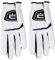 COBRA Golf Herren Micro-Flex-Zellen-Handschuh für linke Hand, Doppelpack, Größe M/L