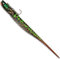 Monkey Lures Stalking Lui 25 cm - Vertikal Angeln Köder - Zander Gummifisch, Zander Angeln, Zanderköder, Vertikalangeln, Kunstköder zum Raubfischangeln, Angelköder (Toxic Zebra)