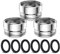 3 Pezzi Corredo Dell'Adattatore Del Rubinetto, CNYMANY Maschio M22mm a Femmina M22mm Kit adattatore per aeratore da cucina adattatore per rubinetto del lavandino Tubo standard per filtro dell'acqua