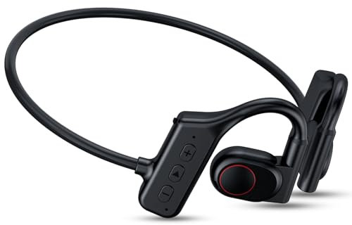 Open Ear Kopfhörer Bluetooth 5.3 für Laufen,Gym,Büro,Fitness,Luftleitung Stereo Sport Kabellose Nackenbügel Kopfhörer mit ENC Mikrofon Headset für iPhone 16 15 Pro Galaxy A55 A35 A54 5G S24 Pixel 9 8