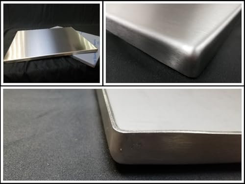 Koch #103 Rostfreie Fettauffangwanne 545 x 276 x 20mm - u.A. für Enders Monroe pro 3 - Massiver V2A Edelstahl 2mm - 2,8 KG - rund formierte Ecken - Hochwertige Universal Tropfschale für Küchengeräte