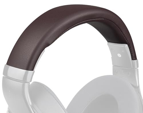 SOULWIT Funda de Diadema Recambio para Sennheiser HD579/HD598/HD598SE/HD598CS/HD598SR/HD599/HD599SE Auriculares, Casco Auricular Cojín reparación Pieza-Café Oscuro