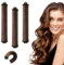 Hitzefreie Lockenwickler - Weicher Samt Heatless Blowout Rods für Locken Ohne Hitze - Lockenwickler für Langes, Mittellanges und Kurzes Haar - Perfekte Overnight Curls
