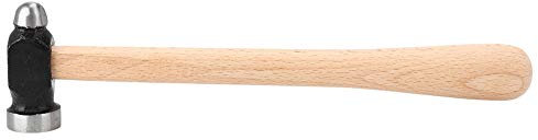 Tyenaza Hammer, Round Hammer Ball Peen Hammer Hardware Tool Household Jewelry Processing Hammer, for Jewelry Makers, Collectors