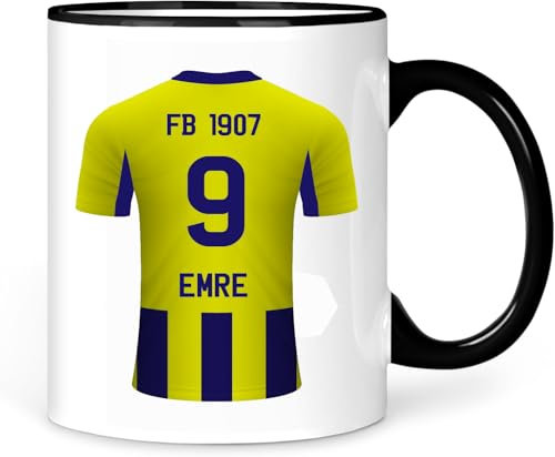 aina Keramik Kaffeetasse Schwarz 300 ml Fener 1907 Tasse Kaffeetasse Kahve Cay Bardagi Bardak Hediye