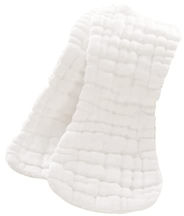 ibasenice 5 Stück-pack Baumwollwindeln l 46x17cm Wiederverwendbar Saugfähig Wasserabweisend Babywindel Für Neugeborene 0–2 Jahre Waschbar Und Atmungsaktiv