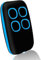 Telecomando Cancello Universali 4 in 1, Telecomando Rolling Code universale multifrequenza da 250 a 915mhz. Radiocomando Cancello programmabile Versione aggiornata con Lista compatibilità (Blu)