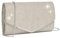 Miss Lulu Damen Clutch Glänzende Abendtasche mit Abnehmbarer Kette Elegante Envelope Handtasche Modische Cross Body Umhängetasche für Hochzeit Party Bankett Feiertage
